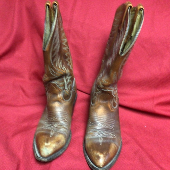Vintage COWBOY boots - Picture 1 of 3